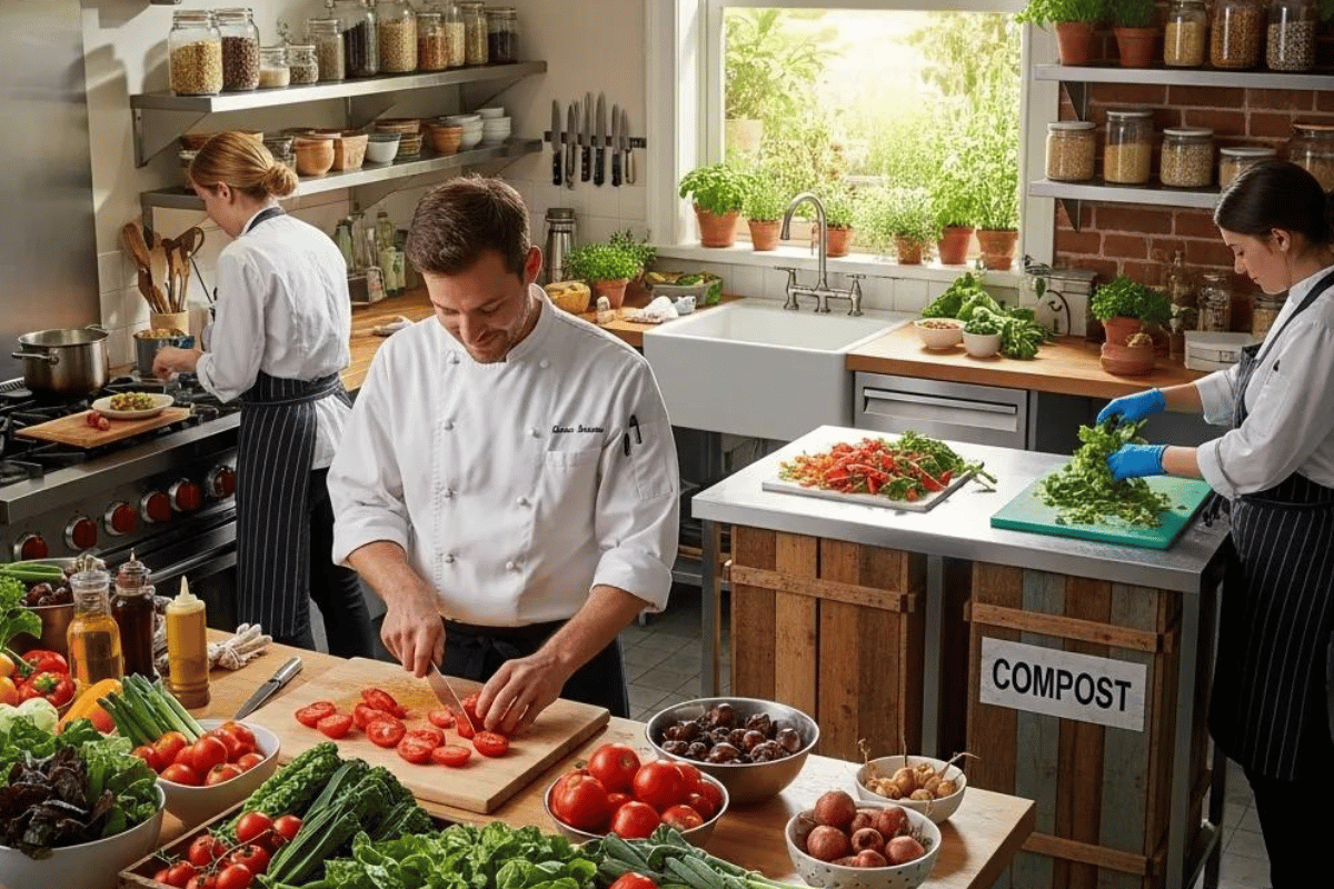 Greek Houses Implement Sustainable Dining Practices Effectively